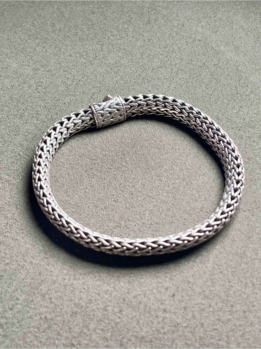 2019 John Hardy Icon Bracelet, Sterling Silver, 6.5MM